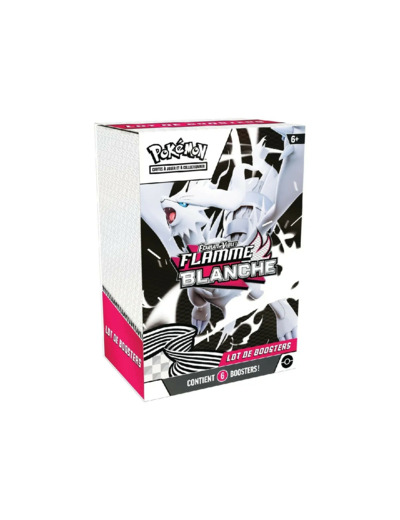 Bundle Pokémon 6 boosters Flamme Blanche EV 10.5 - FR