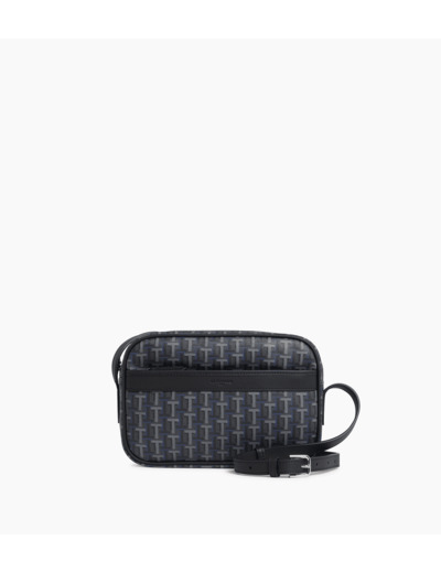 Petit sac bandoulière Camille en toile enduite