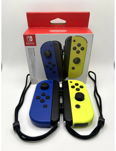 Paire de manette Joy Con Bleu/Jaune