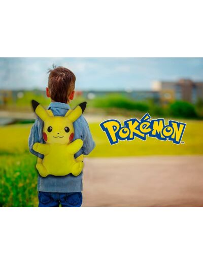 Pokemon- Sac à Dos Peluche,