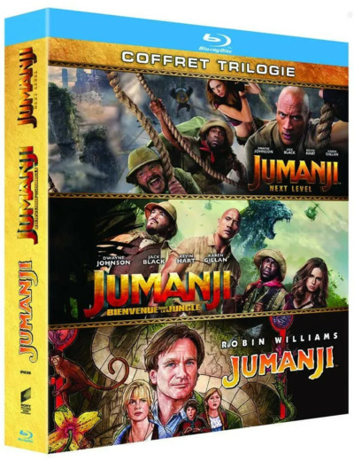 Blu-Ray Bienvenue dans la Jungle + Jumanji : Next Level