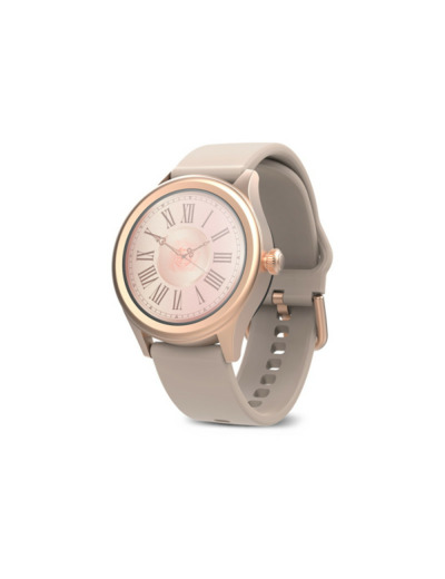 MONTRE CONNECTÉE 44MM - AMOLED - IP68 - BLUETOOTH 5.0 - 2 BRACELETS INCLUS - ICON V2 AW-110 - ROSE