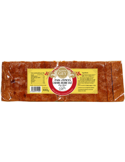 Pain D'Épices Caramel Au Beurre Salé, 300 G