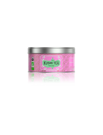 Thés Aromatisés Verts Vert Rose bio - Boîte métal 20gr