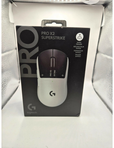 Jeu PC Logitech G PRO X2 SUPERSTRIKE souris Gaming Droitier RF Wireless + USB Type - C Optique 44000 DPI