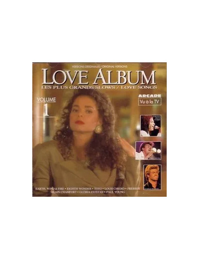 Cd Various - Love Album (Les Plus Grands Slows/Love Songs) Volume 1 (1989)