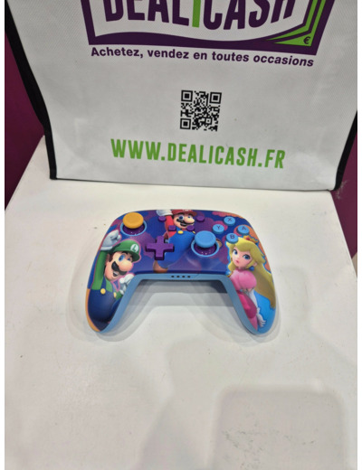 Manette Nintendo Switch sans fil PowerA Super Mario Color Splash Hereos