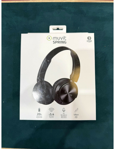 Casque audio Muvit Spring sans fil