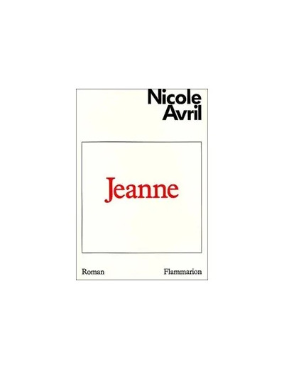 Livre Jeanne - Grand Format