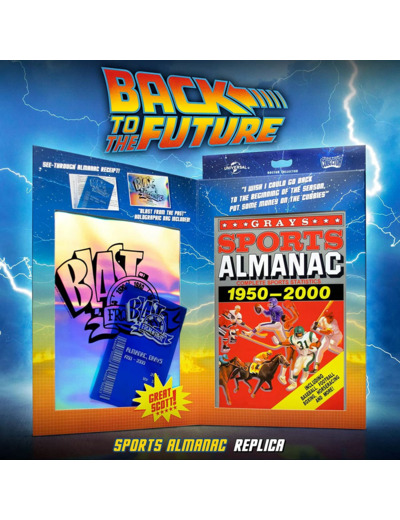 RETOUR VERS LE FUTUR II Réplique Sports Almanac Doctor Collector