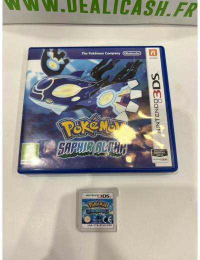 Jeu Nintendo 3DS Pokemon Saphir Alpha