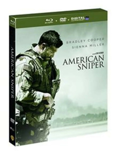 Blu-Ray American Sniper - Combo Blu - ray + DVD + Copie digitale