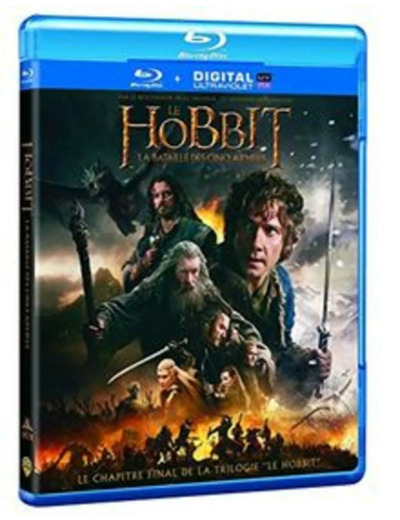 Blu-Ray Le Hobbit : La bataille des Cinq Armées - Warner Ultimate