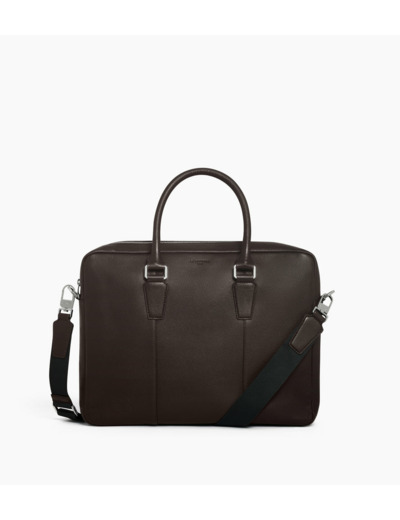 Porte documents 14" Marceau en cuir grainé petit modèle