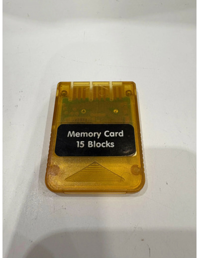 Carte mémoire 1 Mb (15 blocs) pour Sony Playstation 1 (PSX), PSOne, compatible PS2