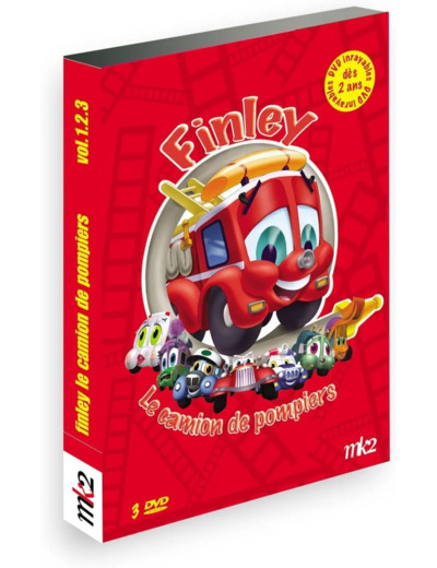 Dvd Finley, le camion de pompier - Vol. 1, 2 et 3