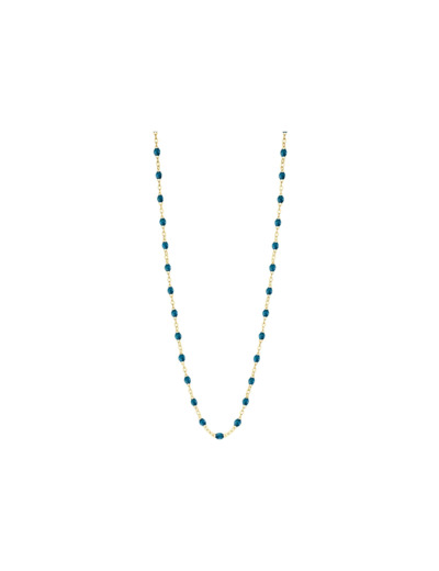 Collier Gigi Clozeau Classique en or jaune et résine jungle, 45cm