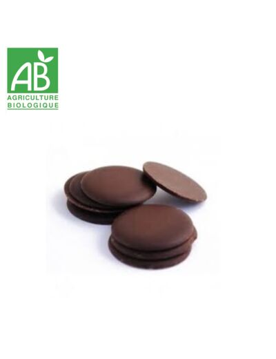 Palet de chocolat noir 57% - 100g