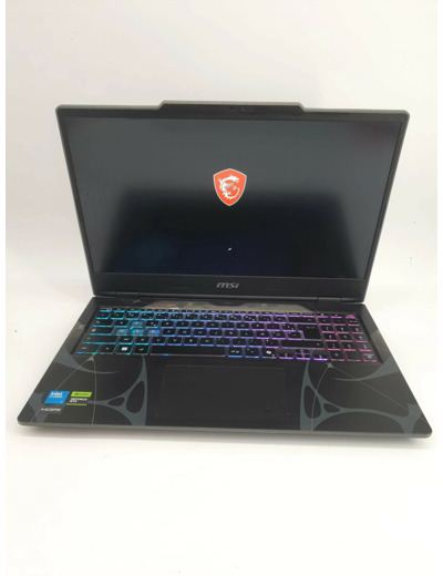 Ordinateur Portable PC portable gaming MSI Cyborg 15 B2RWFKG-260FR 15,6" Intel® Core™ 7 16 Go RAM 512 Go SSD Nvidia GeForce RTX 5060 Noir