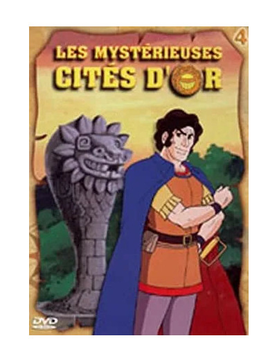 Dvd Les Mystérieuses Cités d'Or - Vol. 4/6 - Edition Belge