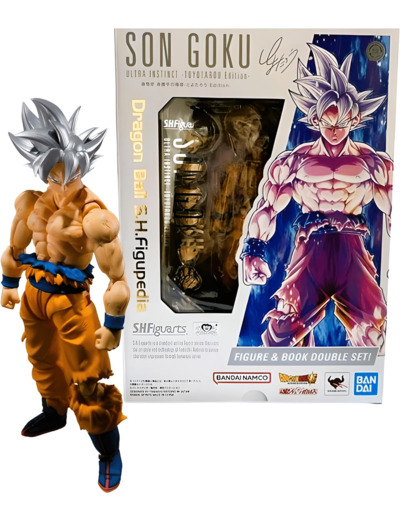 Dragon Ball Super - Figurine Son Goku Ultra Instinct Toyotarou Ed. S.H Figuarts