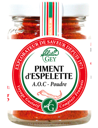 Piment D'Espelette, Aop, 40g