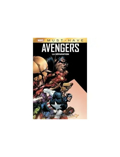 Livre Avengers - La Séparation