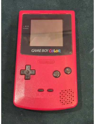 Console Nintendo Game Boy Color rouge diablotin