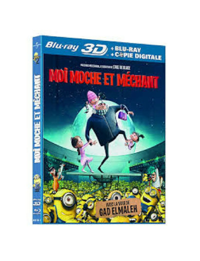Blu-Ray Moi, moche et méchant -  - Version 3D