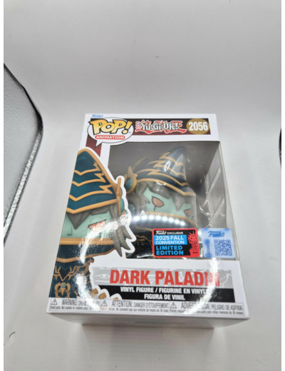 Figurine Funko Pop YU-Gi-Oh! Dark Paladin Exclusive 2025 Fall Convention Limited Edition 2056