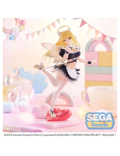 [FIGURINE] A Certain Scientific Railgun Misaki Shokuhou Fallen Angel Maid Luminasta