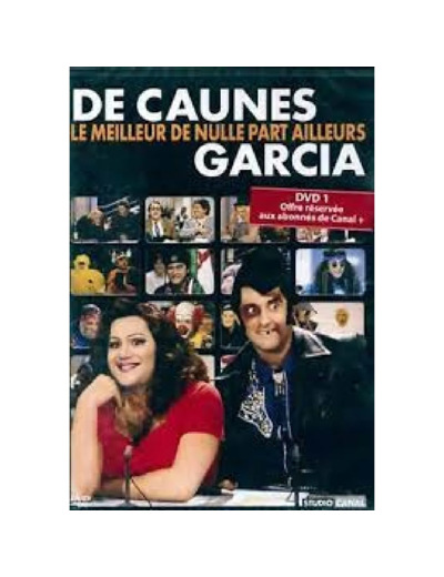 Dvd De Caunes Garcia le meilleur de nul part ailleurs