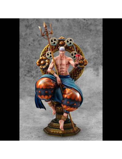 One Piece statuette PVC P.O.P. Neo Maximum The only God of Skypiea Enel 34 cm