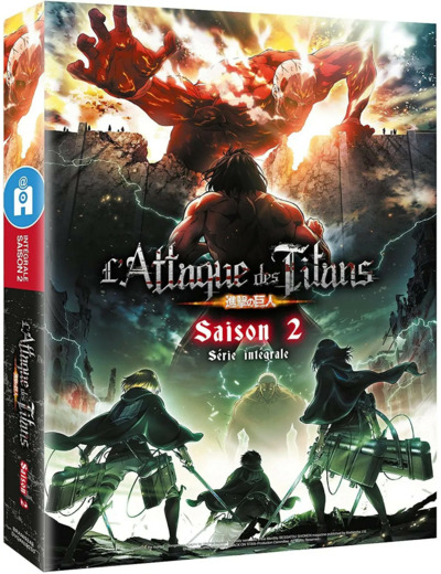 Dvd L'Attaque des Titans - Intégrale Saison 2 - Édition Collector