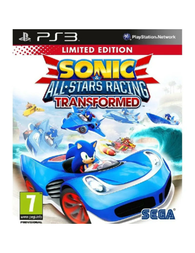 Jeu Ps3 Sonic All Stars Racing Transformed Edition Limitee
