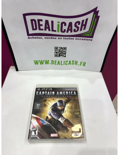 Jeu PS3 Captain America Super Soldier