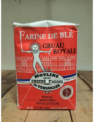 Farine de blé Gruau Royale Moulins de Versailles