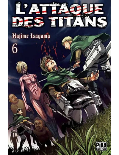Livre L'attaque des Titans Tome 6