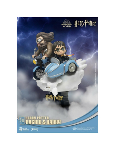 HARRY POTTER - HAGRID & HARRY - STATUETTE D-STAGE NEW VER. 15CM