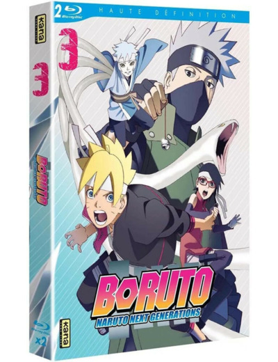 Dvd Coffret boruto : naruto next generations, vol. 3, épisodes 33 à 49 [Blu - ray]