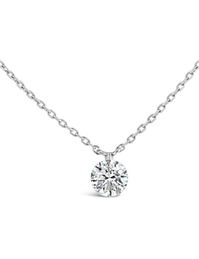 Collier Sarlane Etincelle en or blanc et diamant