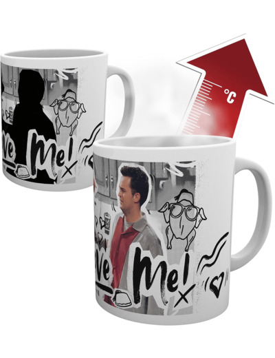 FRIENDS Mug Heat Change You Love Me