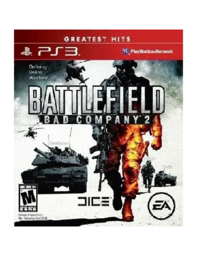 Jeu Ps3 Battlefield Bad Company 2 Platinum