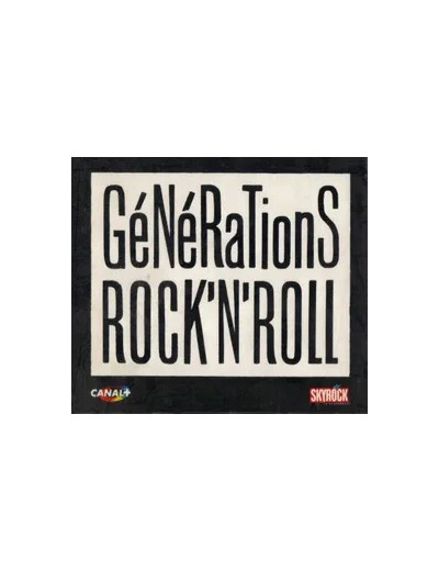 Cd Various - Générations Rock'n'Roll (1989)
