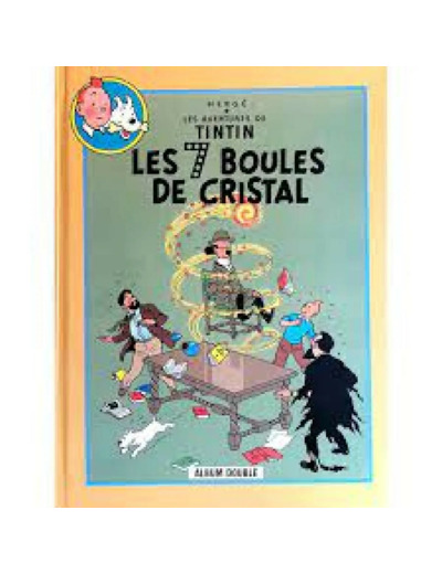 Livre Les Sept Boules de cristal - Le Temple du soleil
