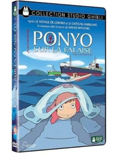 Dvd Ponyo sur la falaise