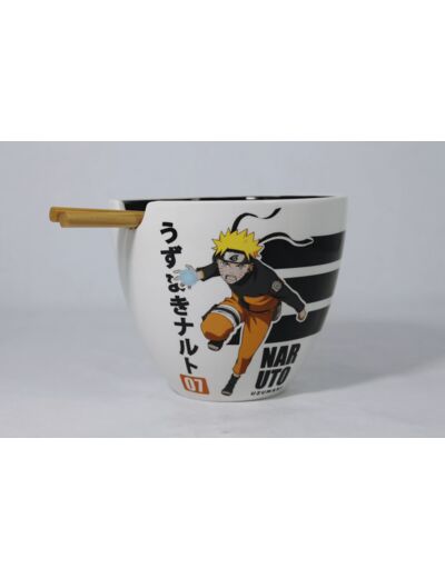 Just Funky Bol Ramen avec Baguettes Naruto rasengan 470ml