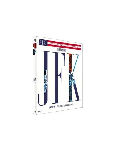 Blu-Ray JFK - Édition 60ème Anniversaire - Version longue Director's Cut - Blu - ray