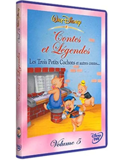 Dvd Contes et Légendes - Vol.5 : Les Trois petits cochons