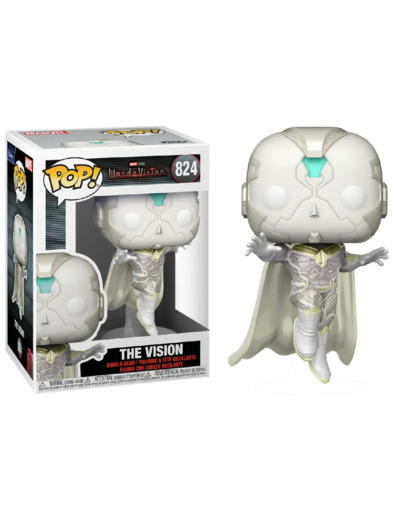 Figurine Funko! Pop - Marvel : WandaVision n°824 - The Vision (54324)